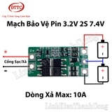 Mạch Bảo Vệ Pin 3.2V 2S 7.4V 10A