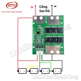 Mạch Bảo Vệ BMS 3.2V 4S 900A Đề Xe Máy/ ÔTÔ Sạc Xả Chung (Mẫu Xanh Lá)