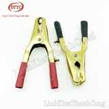 Kẹp Acquy 150A Dài 125mm Đồng Nguyên Chất (Đỏ + Đen)