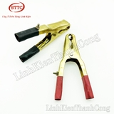 Kẹp Acquy 150A Dài 125mm Đồng Nguyên Chất (Đỏ + Đen)