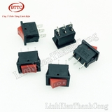 Công Tắc  KCD1-103 3P 3 Chế Độ 6A 250V 3P 21x15mm Màu Đỏ