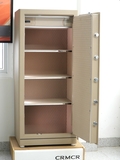 Két sắt Xiaomi CRMCR 150LE cỡ lớn 220kg Khóa vân tay báo đúng tên người mở, 8 chế độ cảnh báo về điện thoại