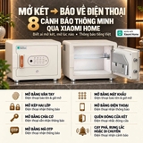 Két Sắt Mini Xiaomi CRMCR 30MS: Vân Tay Định Danh, Báo Đúng Tên Người Mở Về Điện Thoại, 8 Tính Năng Cảnh Báo Điện Thoại
