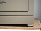 Két sắt Xiaomi CRMCR 150LE cỡ lớn 220kg Khóa vân tay báo đúng tên người mở, 8 chế độ cảnh báo về điện thoại