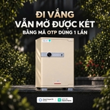Két Sắt Thông Minh Xiaomi CRMCR 65JB – Khóa Vân Tay Điện Tử Định Danh Người Mở, 8 Chế Độ Cảnh Báo Qua Điện Thoại