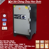 Két sắt chống cháy welko kcc255 điện tử + khóa cơ