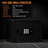 Két Sắt Mini Xiaomi CRMCR 25LN Mở Khóa 5 Tính Năng, Để Vừa A4, Chống Lộ Mật Khẩu