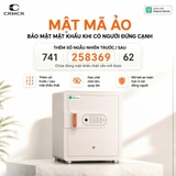 Két sắt Xiaomi CRMCR 45MS – Khóa vân tay điện tử báo đúng tên người mở, bảo hành 6 năm