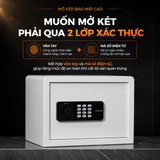 Két Sắt Mini Xiaomi CRMCR 25LN Mở Khóa 5 Tính Năng, Để Vừa A4, Chống Lộ Mật Khẩu