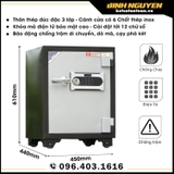 Két sắt điện tử việt tiệp KV91DT chống cháy cao cấp chính hãng