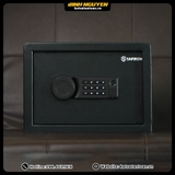 Két sắt Safiron 25LBF màu đen – thiết kế nhỏ gọn sang trọng, khóa vân tay điện tử