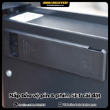 Nắp bảo vệ pin và phím SET cài đặt két sắt mini Safiron 25LBF – an toàn chống dò mã