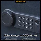 Mặt khóa vân tay điện tử và bàn phím số két sắt mini Safiron 25LBF