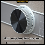 Núm xoay âm chìm mạ crom của két sắt Xiaomi CRMCR 100JBW sang trọng cao cấp