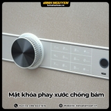 Núm xoay âm chìm mạ crom của két sắt Xiaomi CRMCR 100JBW sang trọng cao cấp