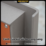 Cánh cửa két sắt Xiaomi CRMCR 100JBW thiết kế bo cong liền khối chống cạy phá