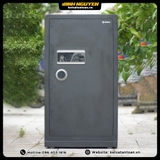 Két sắt nhập khẩu Safiron 100LS khóa vân tay điện tử thân thép Q345 cao cấp