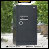 Két sắt nhập khẩu Safiron 100LS khóa vân tay điện tử thân thép Q345 cao cấp