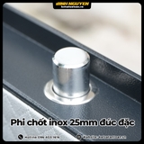 Chốt khóa inox đặc phi 25mm chống khoan cạy của két sắt Safiron 100LS