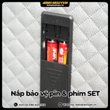 Khoang pin và nắp bảo vệ phím SET chống ẩm của két sắt Safiron 100LS