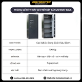 két sắt Safiron 150LS khóa vân tay điện dung cao cấp