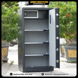 nội thất két sắt safiron 120ls bọc nỉ kim cương 5 ngăn