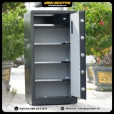 nội thất két sắt safiron 120ls bọc nỉ kim cương 5 ngăn