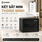 Két Sắt Mini Nhập Khẩu Safiron 25LBF Vân Tay Điện Tử Kết Nối Điện Thoại