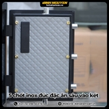 két sắt Safiron 60LS chốt khóa inox phi 25mm chống cạy phá