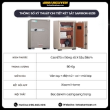 Két sắt Xiaomi CRMCR 65JB khóa vân tay điện tử đúc nguyên khối