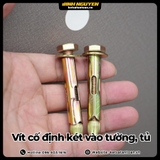 Vít nở cố định két sắt Xiaomi CRMCR 65JB vào tường giúp chống di chuyển