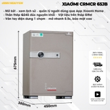 Két sắt Xiaomi CRMCR 65JB khóa vân tay điện tử đúc nguyên khối