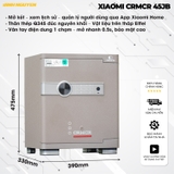 Két Sắt Xiaomi CRMCR 45JB Khóa Vân Tay Điện Tử Kết Nối APP Xiaomi Home