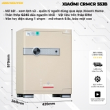 Két sắt Xiaomi CRMCR 55JB nhập khẩu thông minh kích thước 575 x 420 x 360 mm