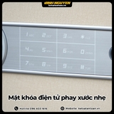 Mặt khóa điện tử phay xước két sắt Xiaomi CRMCR 55JB sang trọng và chống bám vân tay