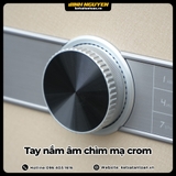 Tay nắm âm chìm mạ crom của két sắt Xiaomi CRMCR 55JB vận hành êm mượt