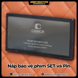 Nắp bảo vệ phím SET và khoang pin két sắt Xiaomi CRMCR 55JB thiết kế hai lớp chống ẩm và chống can thiệp