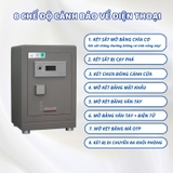 8 chế độ cảnh báo thông minh trên két sắt Xiaomi CRMCR 61LB gửi thông báo trực tiếp về điện thoại