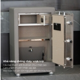 Két sắt Xiaomi CRMCR 71LB chống cháy đa tầng thạch anh silicat bảo vệ tài sản khi hỏa hoạn