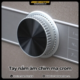 Núm xoay âm chìm mạ crom của két sắt Xiaomi CRMCR 80JBW sang trọng cao cấp