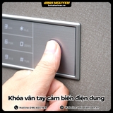 Cảm biến vân tay điện dung 1 chạm siêu nhạy trên két sắt Xiaomi CRMCR 80JBW