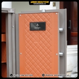 Cánh cửa két sắt Xiaomi CRMCR 80JBW bọc da họa tiết kim cương sang trọng