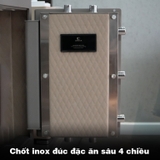 Cánh cửa két sắt Xiaomi CRMCR 81LB thép nguyên tấm dày 8 ly, chốt thép đặc ăn sâu chống cạy phá