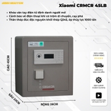 Két Sắt Xiaomi CRMCR 45LB Khóa Vân Tay Điện Tử Định Danh Người Mở
