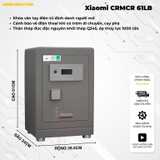 két sắt Xiaomi CRMCR 61LB nhập khẩu chính hãng, khóa vân tay điện tử định danh người mở, thân thép đúc đặc Q345