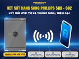 Két sắt hạng sang Phillips SBX-602 5CU vân tay điện tử, kết nối wifi