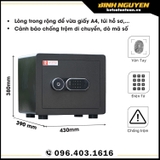 Két sắt Việt Tiệp mini KVTSC25 vân tay chính hãng