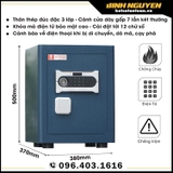 Két Sắt Siêu Cường Việt Tiệp KVTSC166DT Khóa Điện Tử