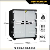 Két Sắt Solid SLD-150E Ngân Hàng 2 Cửa Chính Hãng