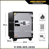 Két sắt Solid SLS-56E Khóa Điện Tử Hàn Quốc